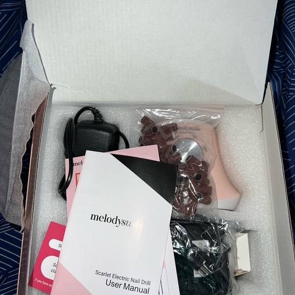 BRAND NEW melodysusie Drill set,LED UV LAMP,and nail accessories - Picture 3 of 12